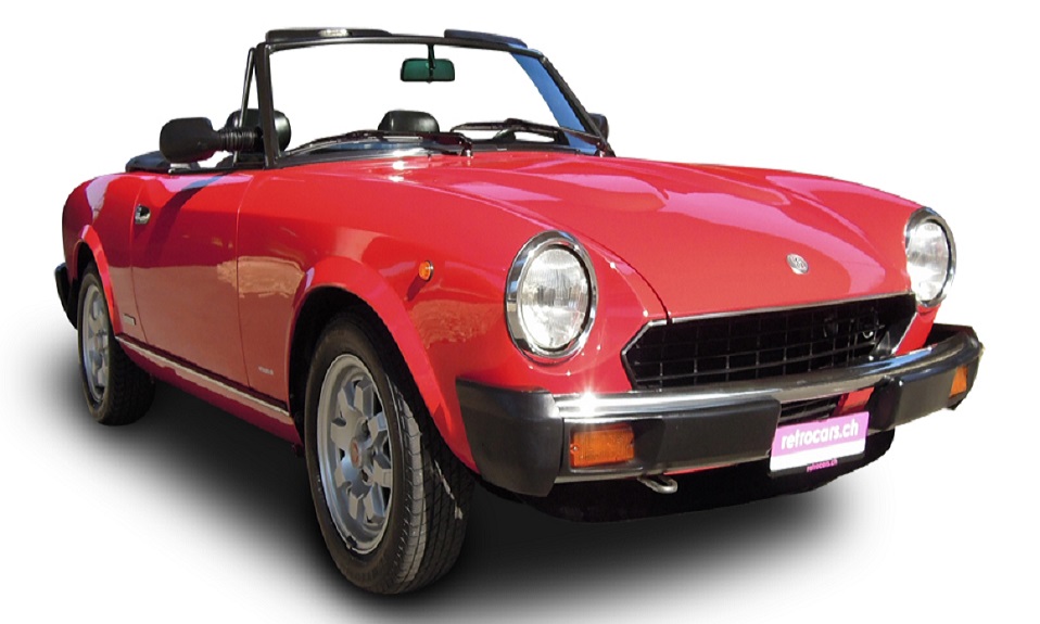 retrocars.ch Fiat 124 DS Pininfarina Spider Oldtimer - 1983Retrocars