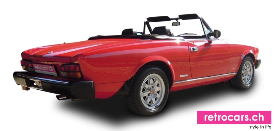 retrocars.ch Fiat 124 DS Pininfarina Spider Oldtimer - 1983Retrocars